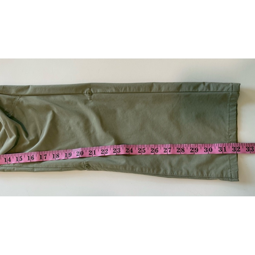 Mountain Khakis Cruiser II Hiking Pants Beige Roll Up Convertible Outdoor 4R - Picture 13 of 14